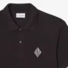 Polohemd mit klassischer Passform und Emblem-Akzent Polohemd mit klassischer Passform und Emblem-Akzent