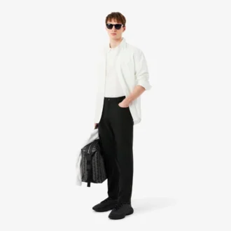 Polohemd mit Logo-Streifen in Regular Fit