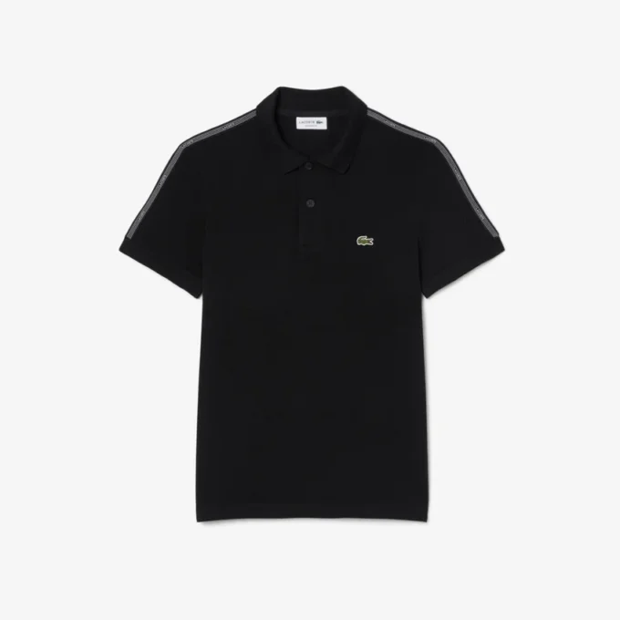 Polohemd mit Logo-Streifen in Regular Fit Polohemd mit Logo-Streifen in Regular Fit