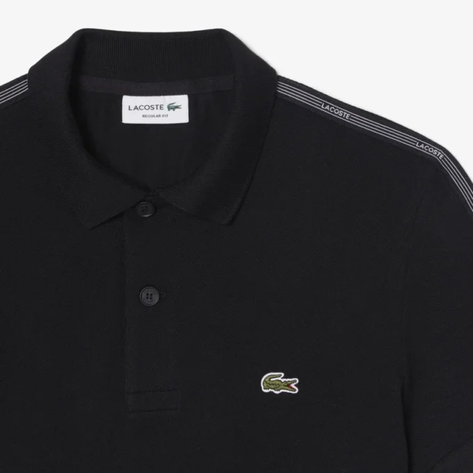 Polohemd mit Logo-Streifen in Regular Fit Polohemd mit Logo-Streifen in Regular Fit