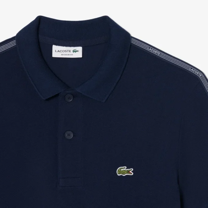 Polohemd mit Logo-Streifen in Regular Fit Polohemd mit Logo-Streifen in Regular Fit