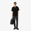 Poloshirts aus Baumwolle und Leinen in klassischer Passform Poloshirts aus Baumwolle und Leinen in klassischer Passform