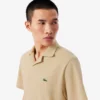 Poloshirts aus Baumwolle und Leinen in klassischer Passform Poloshirts aus Baumwolle und Leinen in klassischer Passform
