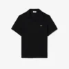 Poloshirts aus Baumwolle und Leinen in klassischer Passform Poloshirts aus Baumwolle und Leinen in klassischer Passform