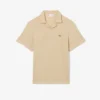 Poloshirts aus Baumwolle und Leinen in klassischer Passform Poloshirts aus Baumwolle und Leinen in klassischer Passform