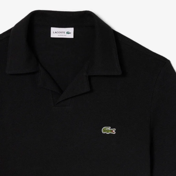 Poloshirts aus Baumwolle und Leinen in klassischer Passform Poloshirts aus Baumwolle und Leinen in klassischer Passform