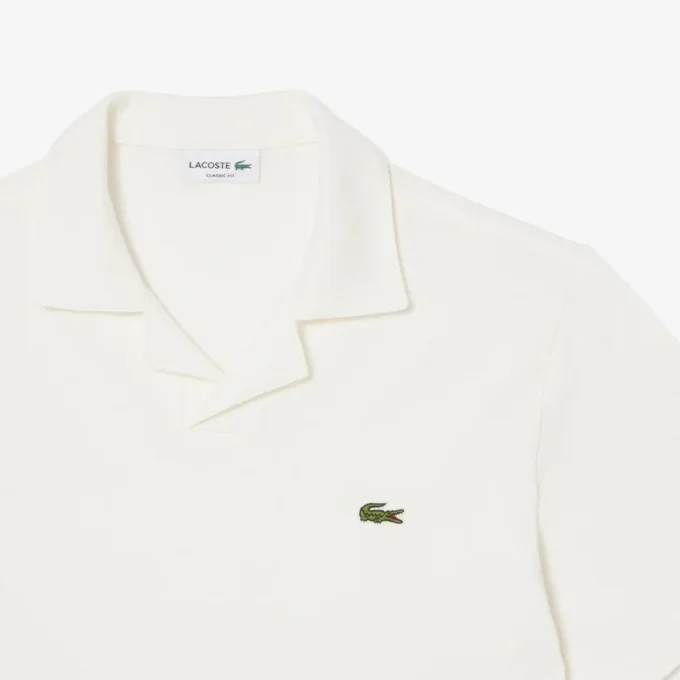 Poloshirts aus Baumwolle und Leinen in klassischer Passform Poloshirts aus Baumwolle und Leinen in klassischer Passform