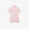 Popeline-Plisseerock-Shirtkleid Popeline-Plisseerock-Shirtkleid