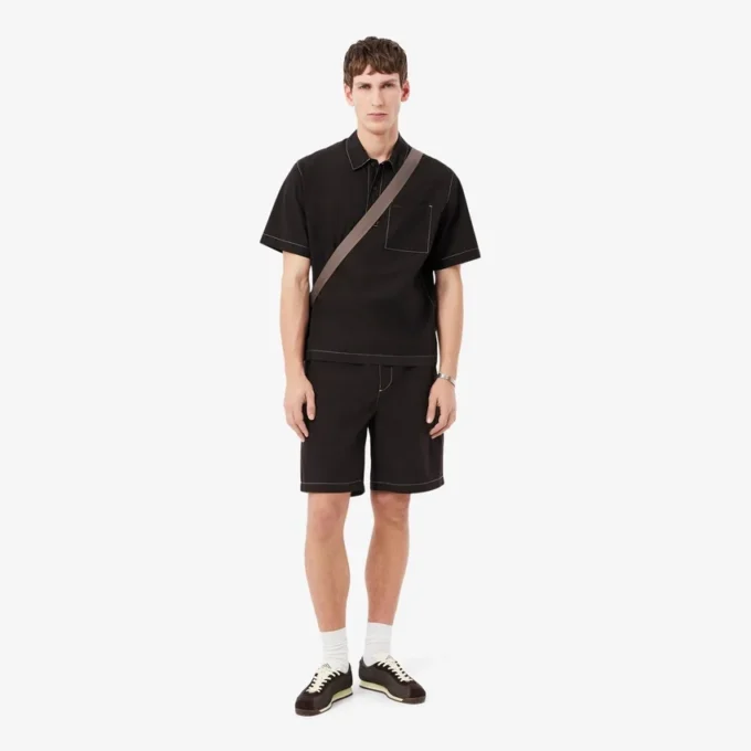 Popeline-Shorts in lockerer Passform Popeline-Shorts in lockerer Passform