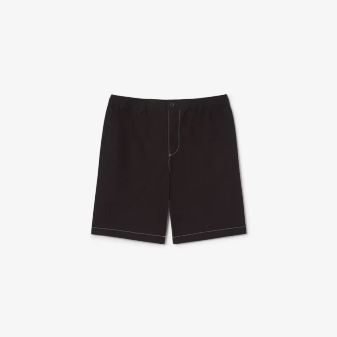 Popeline-Shorts in lockerer Passform Popeline-Shorts in lockerer Passform
