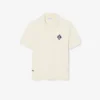 Pullover mit Polo-Kragen und „Made in France“-Emblem Pullover mit Polo-Kragen und „Made in France“-Emblem