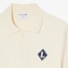 Pullover mit Polo-Kragen und „Made in France“-Emblem Pullover mit Polo-Kragen und „Made in France“-Emblem