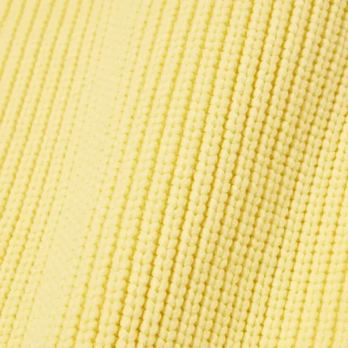 Pullover mit Reißverschluss und Baumwoll-Emblem Pullover mit Reißverschluss und Baumwoll-Emblem
