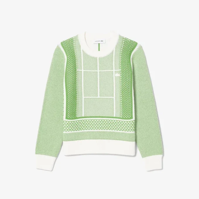 Pullover mit Tennis-Motiv Pullover mit Tennis-Motiv