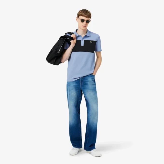 Regular Fit Colorblock Piqué-Poloshirt Regular Fit Colorblock Piqué-Poloshirt