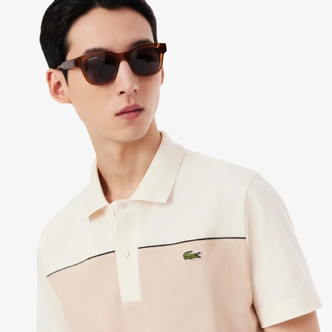 Regular Fit Colorblock Piqué-Poloshirt Regular Fit Colorblock Piqué-Poloshirt