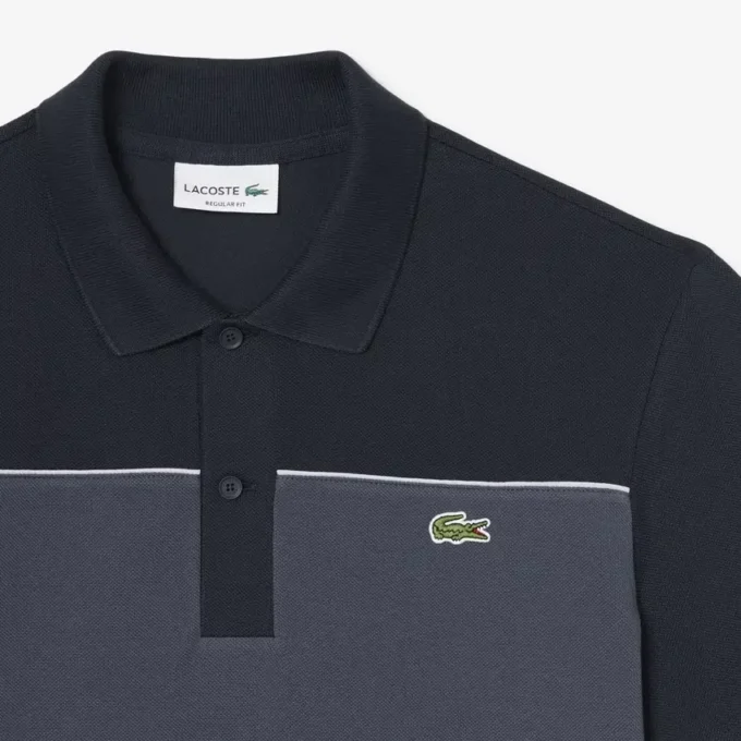 Regular Fit Colorblock Piqué-Poloshirt Regular Fit Colorblock Piqué-Poloshirt