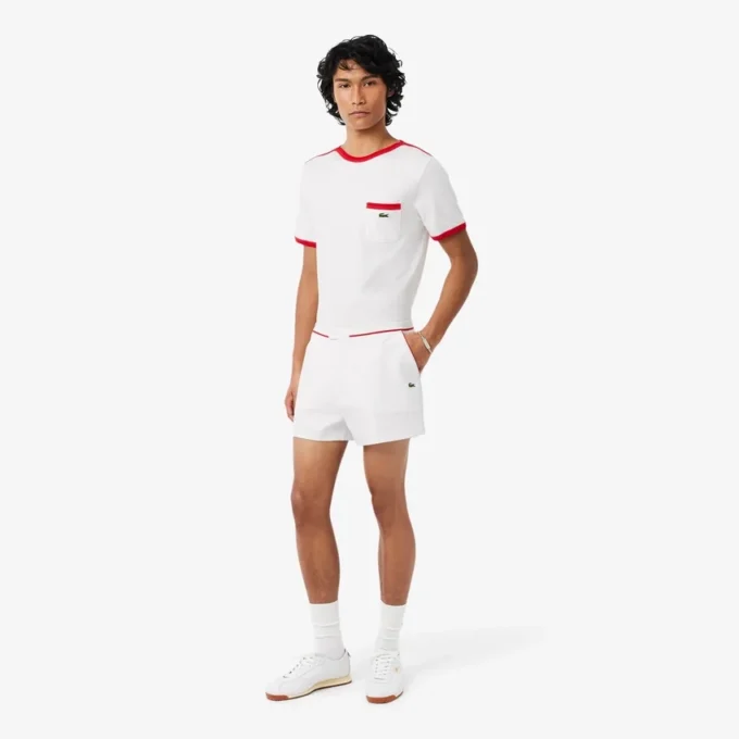 Regular Fit Double-Face-Shorts mit Kontrastbesatz Regular Fit Double-Face-Shorts mit Kontrastbesatz