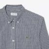 Regular Fit Kariertes Popeline-Hemd Regular Fit Kariertes Popeline-Hemd