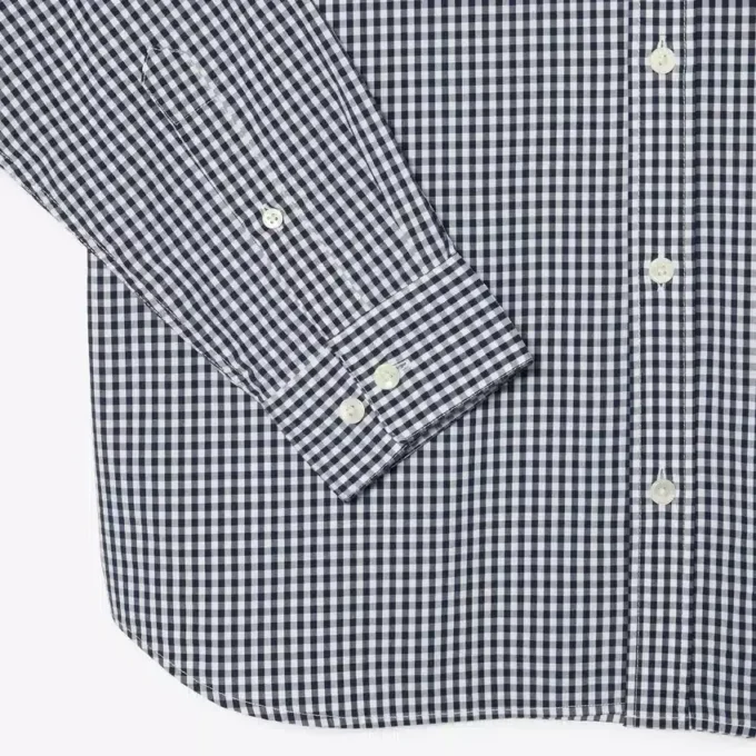 Regular Fit Kariertes Popeline-Hemd Regular Fit Kariertes Popeline-Hemd