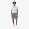 Regular-Fit-Shorts aus gestreifter Baumwolle Regular-Fit-Shorts aus gestreifter Baumwolle