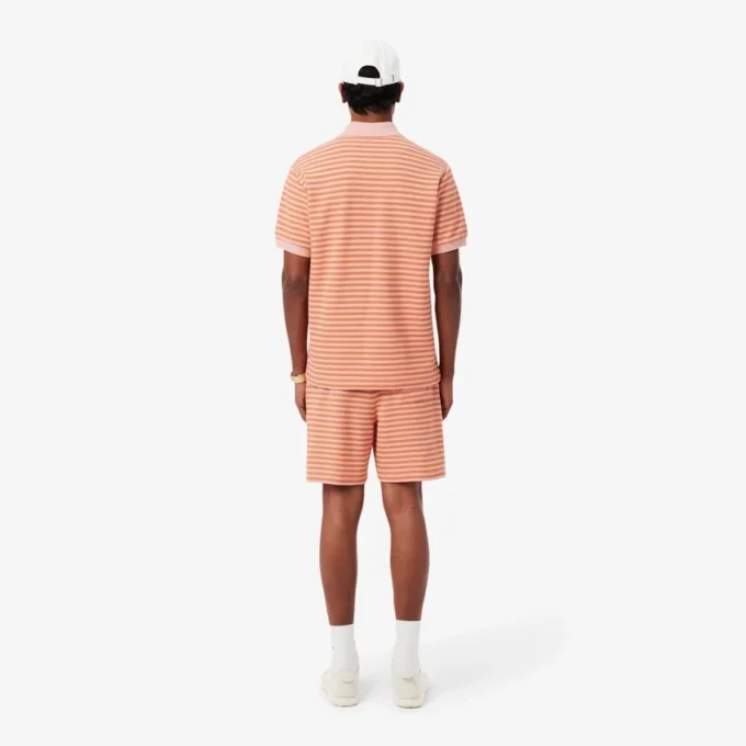Regular-Fit-Shorts aus gestreifter Baumwolle Regular-Fit-Shorts aus gestreifter Baumwolle