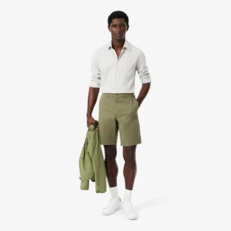 Regular Fit Stretch-Baumwoll-Chino-Bermudashorts Regular Fit Stretch-Baumwoll-Chino-Bermudashorts
