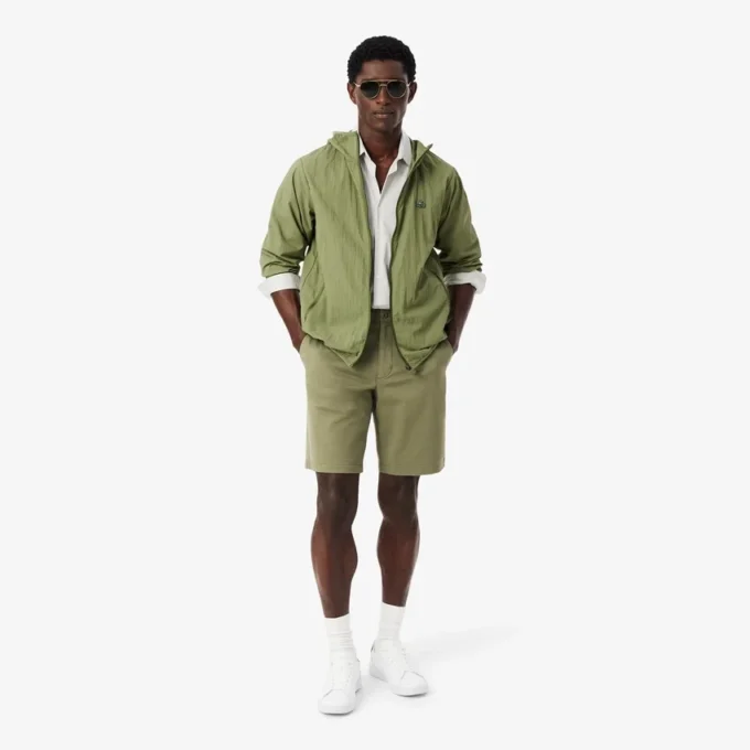 Regular Fit Stretch-Baumwoll-Chino-Bermudashorts Regular Fit Stretch-Baumwoll-Chino-Bermudashorts