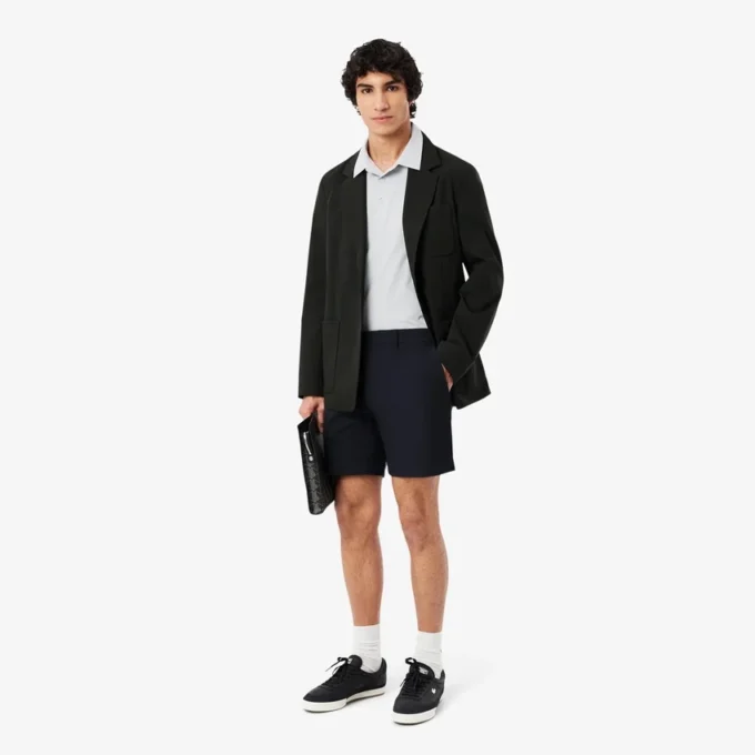 Regular Fit Stretch-Baumwoll-Chino-Bermudashorts Regular Fit Stretch-Baumwoll-Chino-Bermudashorts