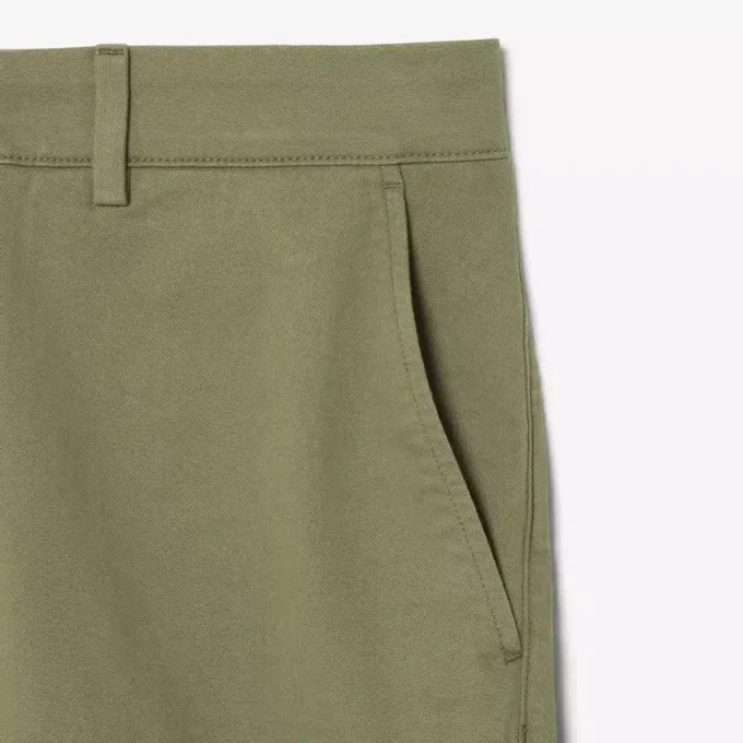 Regular Fit Stretch-Baumwoll-Chino-Bermudashorts Regular Fit Stretch-Baumwoll-Chino-Bermudashorts