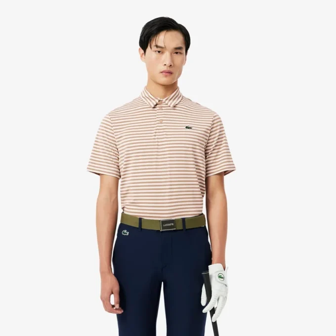 Regular Fit Ultra Dry gestreiftes Golf-Poloshirt Regular Fit Ultra Dry gestreiftes Golf-Poloshirt