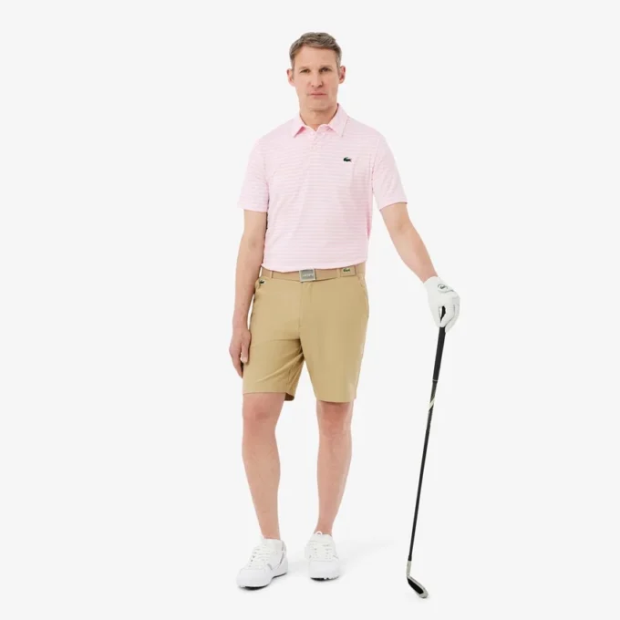 Regular Fit Ultra Dry gestreiftes Golf-Poloshirt Regular Fit Ultra Dry gestreiftes Golf-Poloshirt