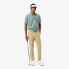 Regular Fit Ultra Dry gestreiftes Golf-Poloshirt Regular Fit Ultra Dry gestreiftes Golf-Poloshirt