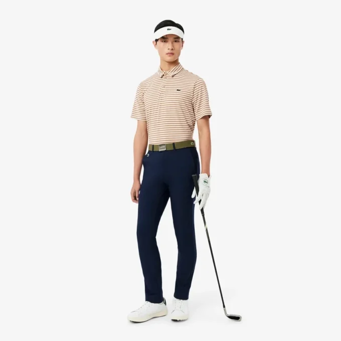 Regular Fit Ultra Dry gestreiftes Golf-Poloshirt Regular Fit Ultra Dry gestreiftes Golf-Poloshirt