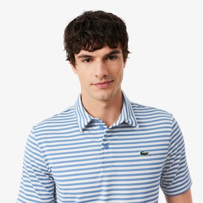 Regular Fit Ultra Dry gestreiftes Golf-Poloshirt Regular Fit Ultra Dry gestreiftes Golf-Poloshirt