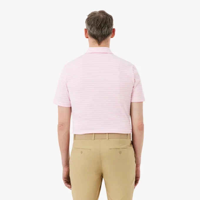 Regular Fit Ultra Dry gestreiftes Golf-Poloshirt Regular Fit Ultra Dry gestreiftes Golf-Poloshirt