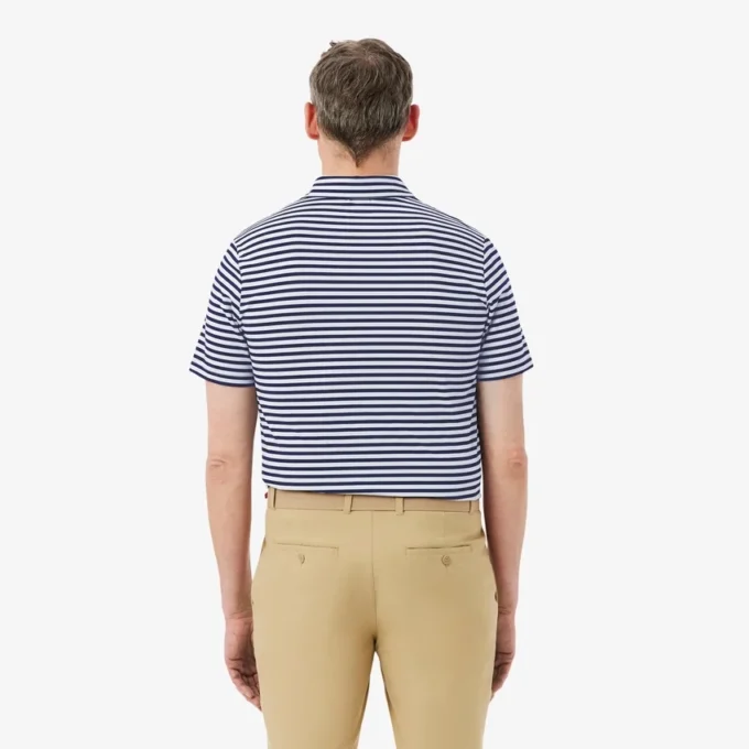 Regular Fit Ultra Dry gestreiftes Golf-Poloshirt Regular Fit Ultra Dry gestreiftes Golf-Poloshirt
