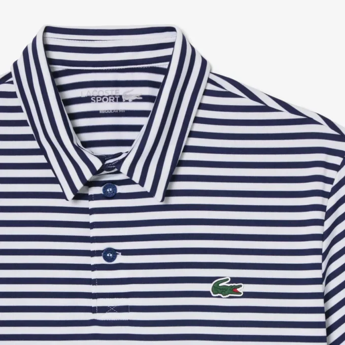 Regular Fit Ultra Dry gestreiftes Golf-Poloshirt Regular Fit Ultra Dry gestreiftes Golf-Poloshirt