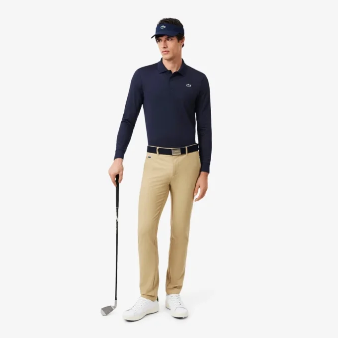 Regular Fit Ultra Dry Langarm-Golf-Poloshirt Regular Fit Ultra Dry Langarm-Golf-Poloshirt