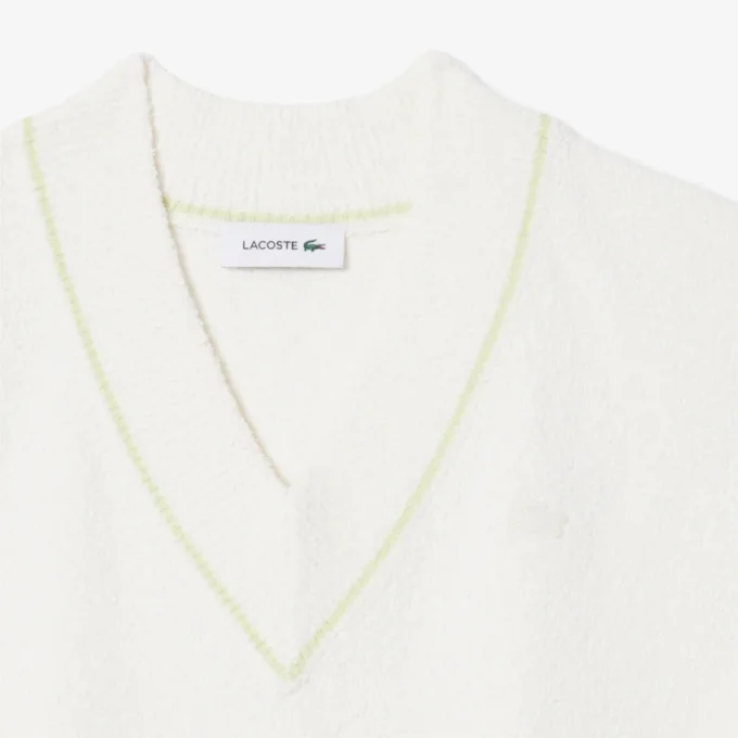 Ärmellose Strickweste aus The Blend mit V-Ausschnitt Ärmellose Strickweste aus The Blend mit V-Ausschnitt
