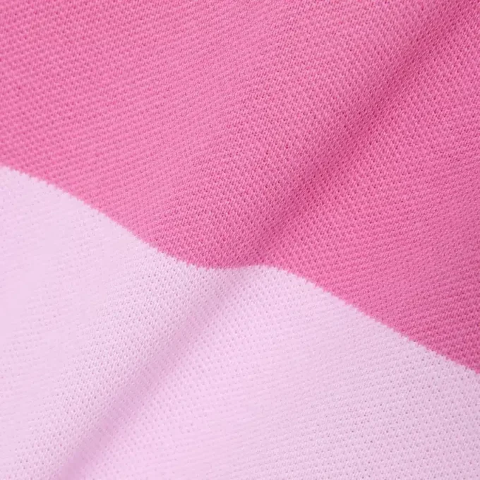 Ärmelloses gestreiftes Petit-Piqué-Poloshirt-Kleid Ärmelloses gestreiftes Petit-Piqué-Poloshirt-Kleid