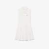 Ärmelloses Stretch-Piqué-Kleid Ärmelloses Stretch-Piqué-Kleid