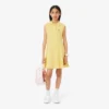 Ärmelloses Stretch-Piqué-Kleid Ärmelloses Stretch-Piqué-Kleid