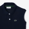 Ärmelloses Stretch-Piqué-Polokleid für Kinder Ärmelloses Stretch-Piqué-Polokleid für Kinder