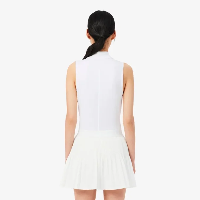 Ärmelloses Ultra Dry Stretch Tennis-Poloshirt Ärmelloses Ultra Dry Stretch Tennis-Poloshirt