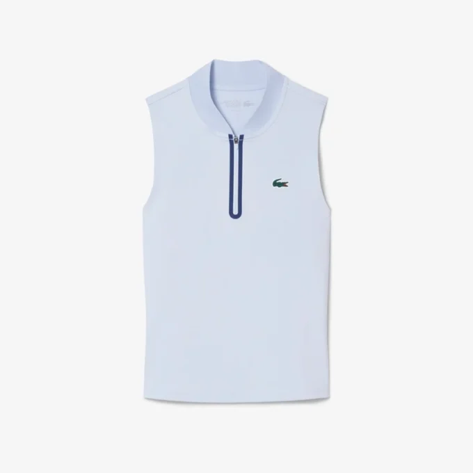 Ärmelloses Ultra Dry Stretch Tennis-Poloshirt Ärmelloses Ultra Dry Stretch Tennis-Poloshirt