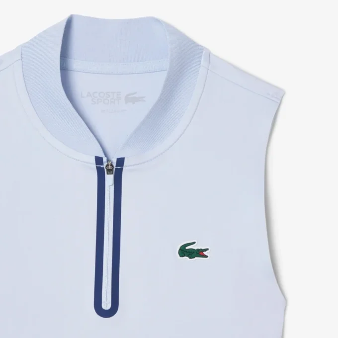 Ärmelloses Ultra Dry Stretch Tennis-Poloshirt Ärmelloses Ultra Dry Stretch Tennis-Poloshirt