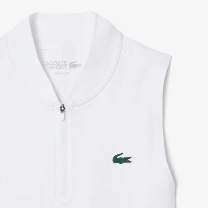 Ärmelloses Ultra Dry Stretch Tennis-Poloshirt Ärmelloses Ultra Dry Stretch Tennis-Poloshirt