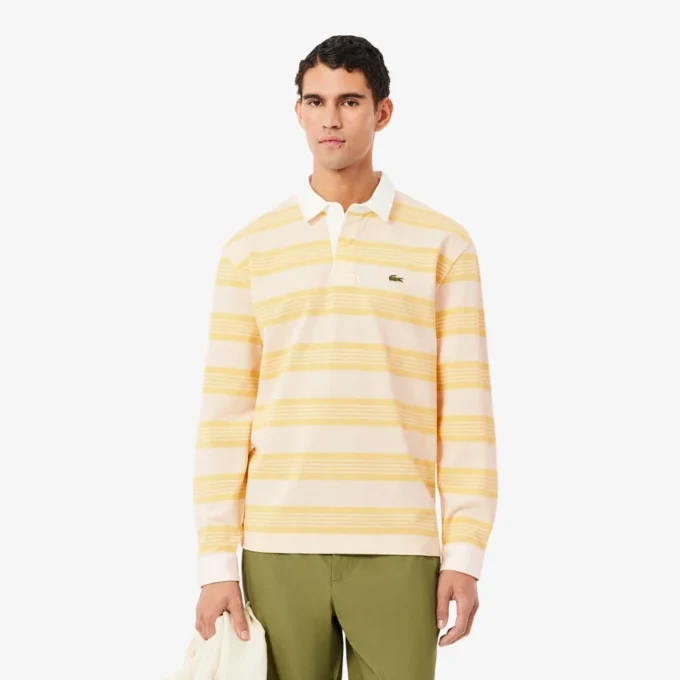 Rugby-Poloshirt mit Streifen im Relaxed Fit Rugby-Poloshirt mit Streifen im Relaxed Fit