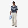 Rugby-Poloshirt mit Streifen im Relaxed Fit Rugby-Poloshirt mit Streifen im Relaxed Fit
